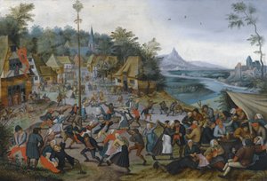 セントジョージカーミスとダンス 作： Pieter Brueghel the Younger
